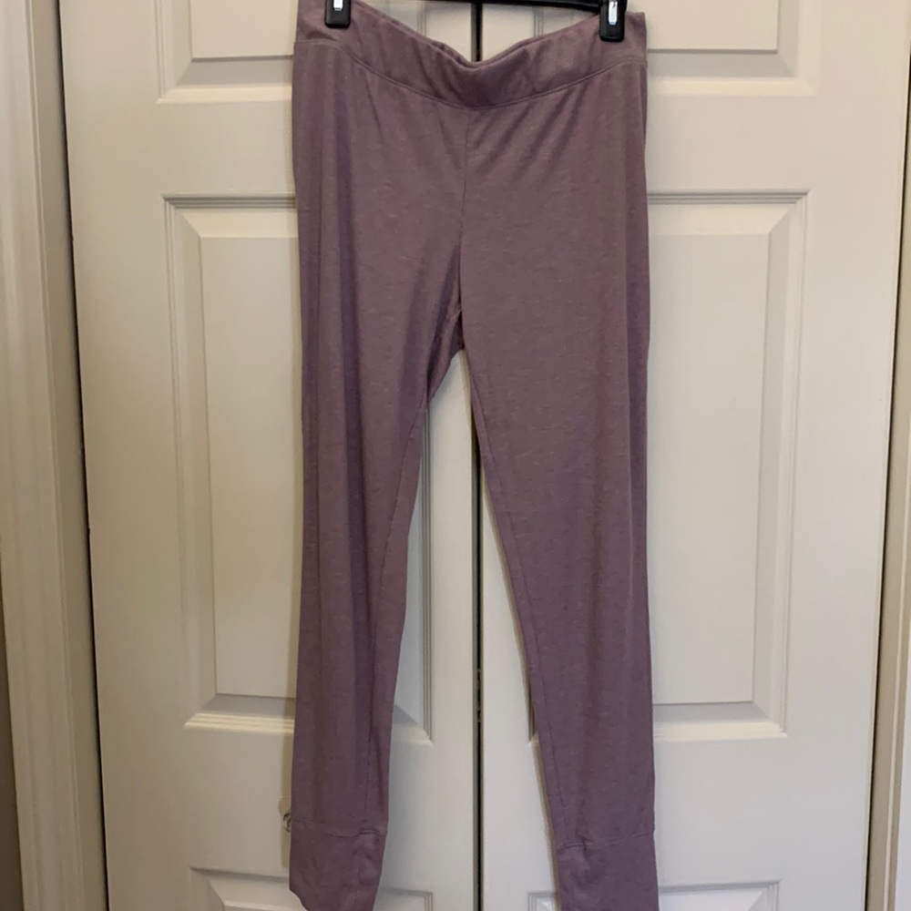 VS mauve sleep leggings SZ LG